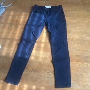 Navy jeans
